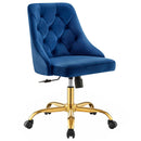 Jude Tufted Swivel Performance Velvet Office Chair