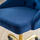 Jude Tufted Swivel Performance Velvet Office Chair