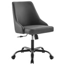 Vincent Swivel Vegan Leather Office Chair