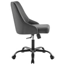 Vincent Swivel Vegan Leather Office Chair