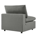 Liberty Overstuffed Outdoor Patio Armless Chair