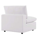 Liberty Overstuffed Outdoor Patio Armless Chair