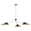 Bryce 3-Light 14" Arm Pendant