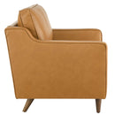 Lillie Genuine Leather Armchair