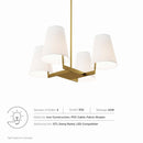 Leroy 4-Light Pendant Light