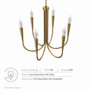 Alice 6-Light Chandelier