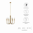 Alice 6-Light Chandelier