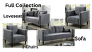 Sandalwood Cashmere Furniture of America Lynda Collection by ExceptionalHome Sofa, Loveseat & Club Chair