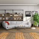 The Lennox Angled Chaise Sectional by Clayson Design