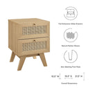 Ezekiel 2-Drawer Nightstand