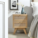 Ezekiel 2-Drawer Nightstand