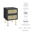 Guinevere 2-Drawer Nightstand