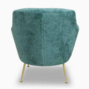 The Wren Luxe Accent Chair by Clayson Design