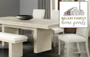 The Arlo Dining Table Wood Dining Table with Leaf Extension 76" > 94" long