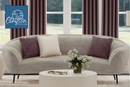 The Ellorie Curve Sofa Set by Clayson Design