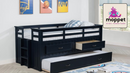 Carlsbad Twin Captain’s Bed with Trundle by Moppet Home