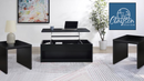 The Cavell Modern Lift-Top Cocktail Table by Clayson Design