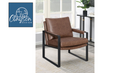 The Monroe Industrial Accent Chair by Clayson Design