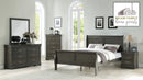 The Everett Modern Classic Sleigh Bed by Realani Family Furniture