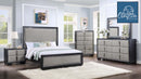 The Starlight Luxe Diamond Panel Bed by Clayson Design
