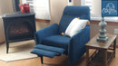 The Sutton Push Back Recliner by Clayson Design