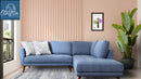 The Delano Denim RAF Sectional by Clayson Design