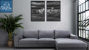 The Carson Slate Right-Facing Sectional by Clayson Design