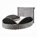 The Marcelline Glam Tufted Storage Queen Bed by Clayson Design