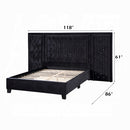 The Celestine Glam Tufted Queen Bed by Clayson Design