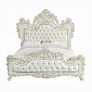 The Adara Nouveau Rococo Eastern King Bed by Relani Family Furniture