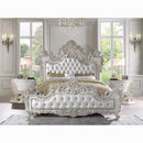 The Adara Nouveau Rococo Eastern King Bed by Relani Family Furniture