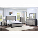 The Starlight Luxe Diamond Panel Bed by Clayson Design