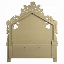 The Bernadette Grand Rococo Eastern King Bed by Relani Family Furniture