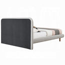 The Marlow Curved Bouclé Bed by Clayson Design