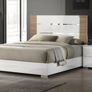 Emile Bed CalKing Special Value White/Off-White & Natural
