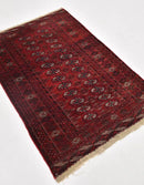 Keira stylish Red Rectangle Area Rug