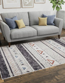 Oaklee Shiny Area Rug