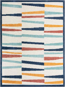 Avah Geometric Durable Area Rug