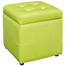 Oakleigh Storage Upholstered Vinyl Ottoman