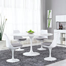 Titus 60" Round Wood Top Dining Table