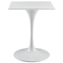 Titus 24" Square Wood Top Dining Table