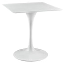 Titus 28" Square Wood Top Dining Table