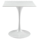 Titus 28" Square Wood Top Dining Table