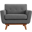 Brianna Upholstered Fabric Armchair