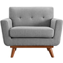 Brianna Upholstered Fabric Armchair