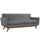 Brianna Upholstered Fabric Loveseat