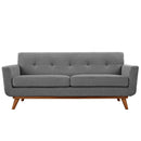 Brianna Upholstered Fabric Loveseat