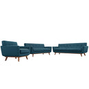 Alaric Sofa Loveseat and Armchair Set of 3