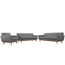 Alaric Sofa Loveseat and Armchair Set of 3