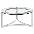 Millie Stainless Steel Coffee Table
